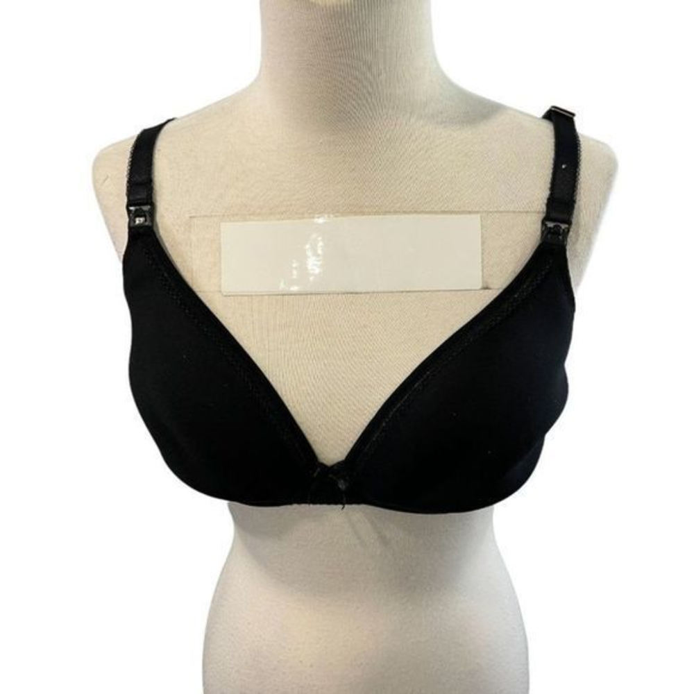 🌿4/$30🌿 THYME MATERNITY‎ Black Nursing Bra (36C)